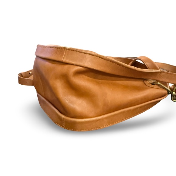 Madewell Sydney Leather Crossbody Bag Burnished Caramel Convertible - Picture 5 of 12